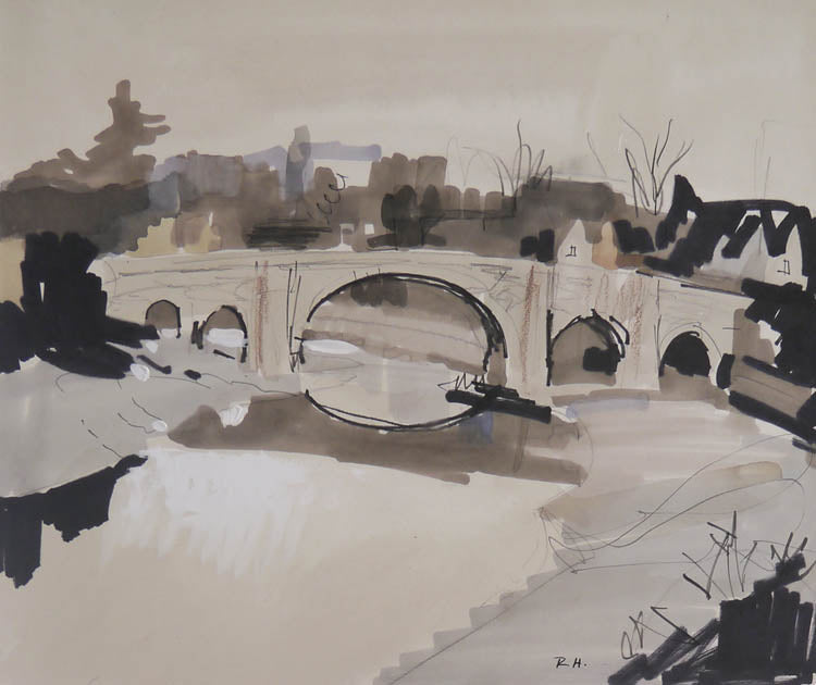 Aylesford Bridge sketch