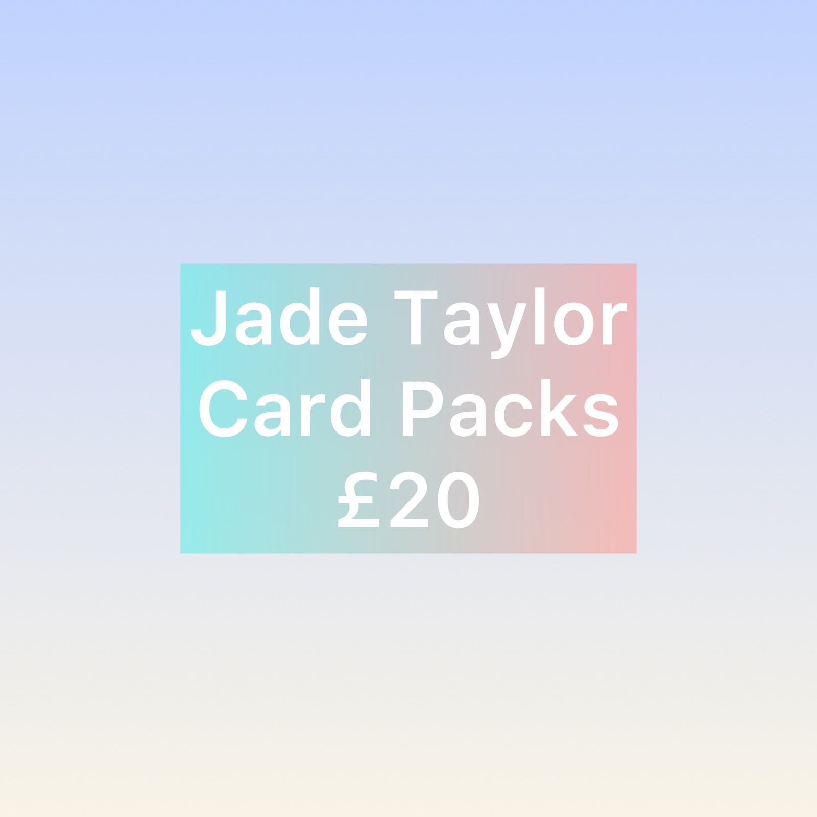 Greeting Card Packs
