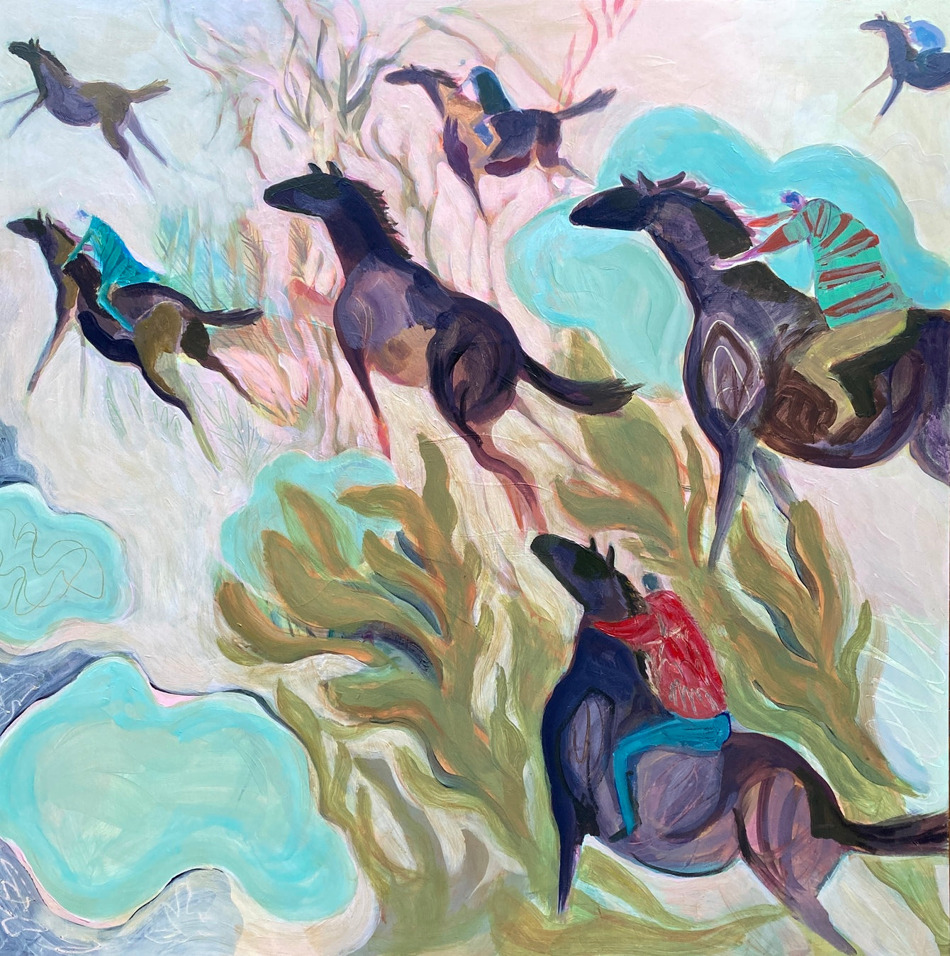 The world spreads out before them