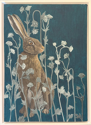 Brown Hare with Geum I