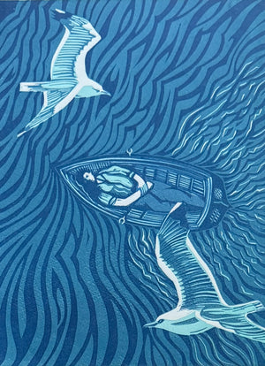 Cast Adrift (in Blue)