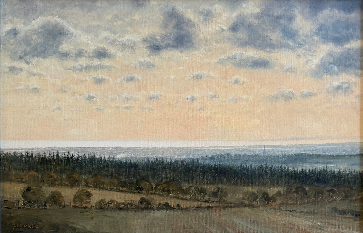 Chichester Harbour from the Downs