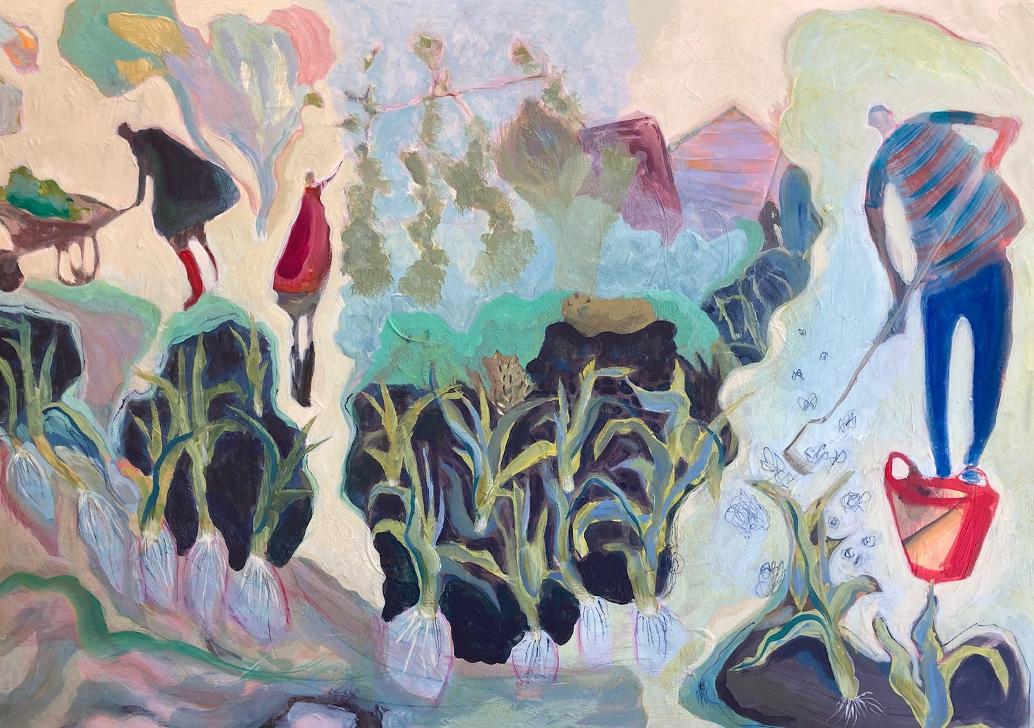 Earth Soft from Last Night's Rain