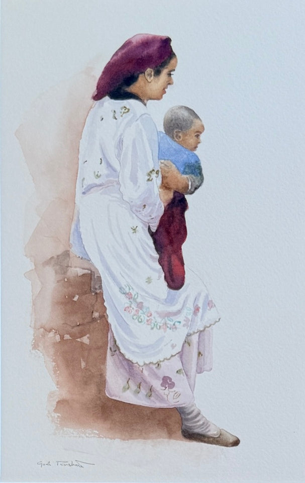Mother and child, Imlil, Morocco