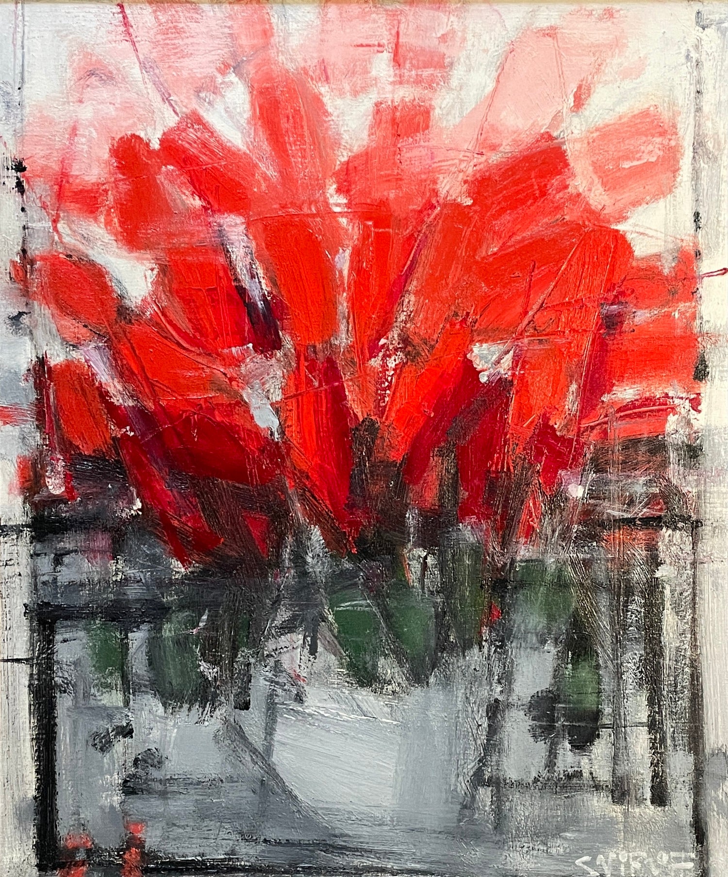 Red Flowers II