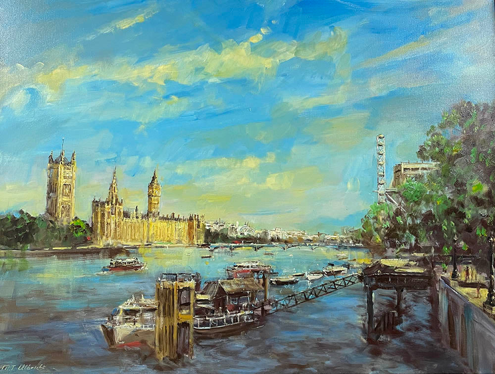 Westminster, View From South Bank