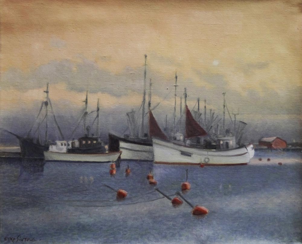 Moored in the Midnight Sun