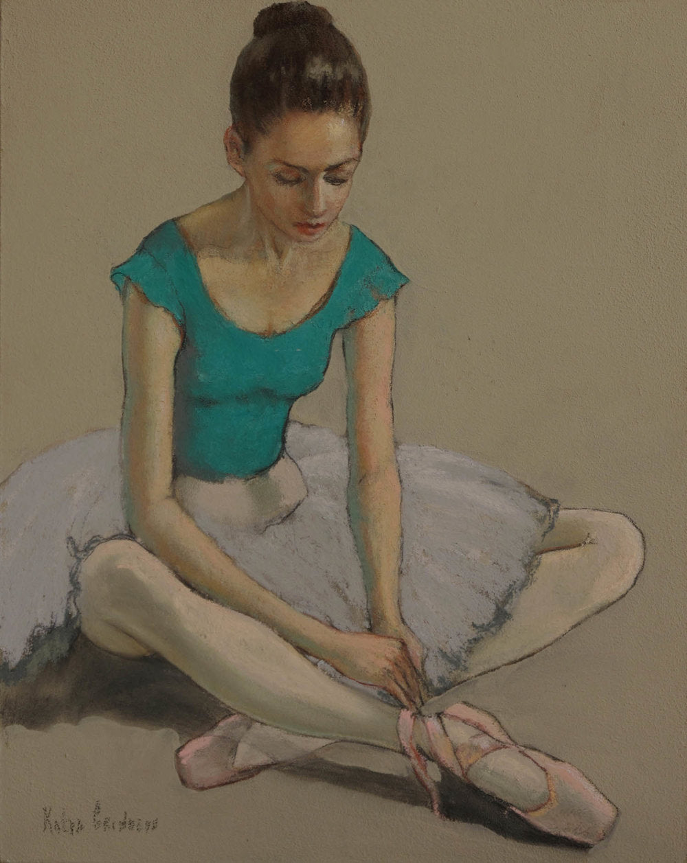 Dancer in Green