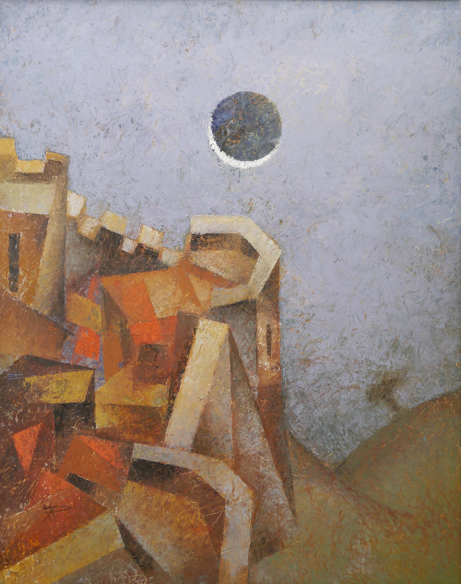 Citadel in Moonlight