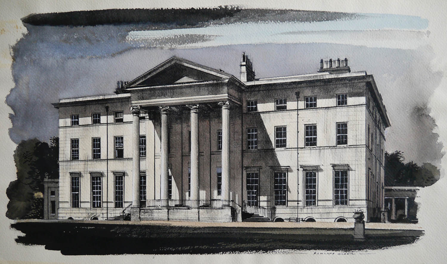 Attingham Park, Illustration (Unframed)