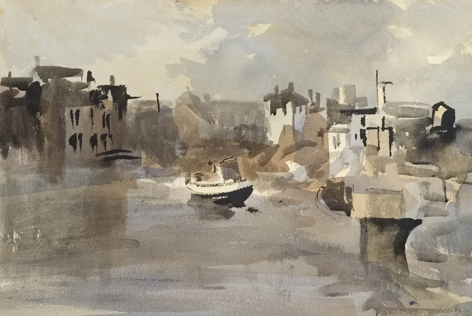 Harbour Scene Impression