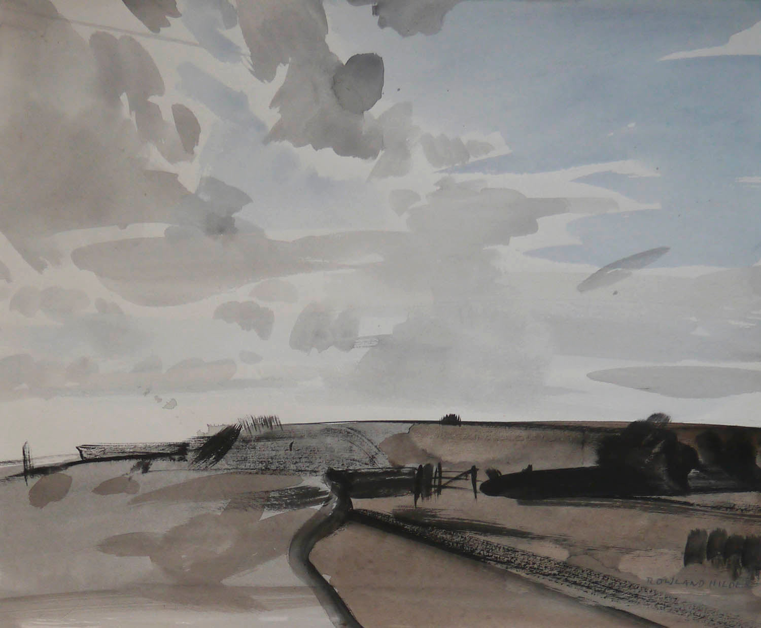 On the walk to Harty