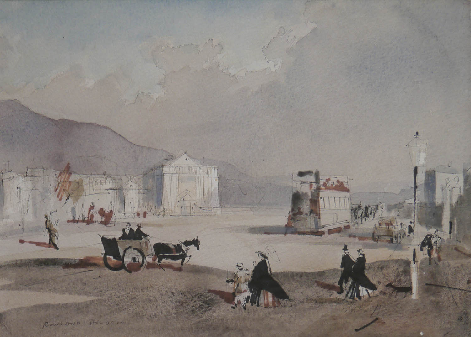 Regency Street Scene