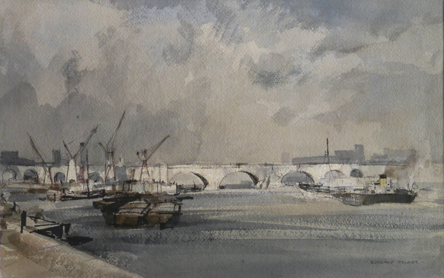 View towards the Bridge