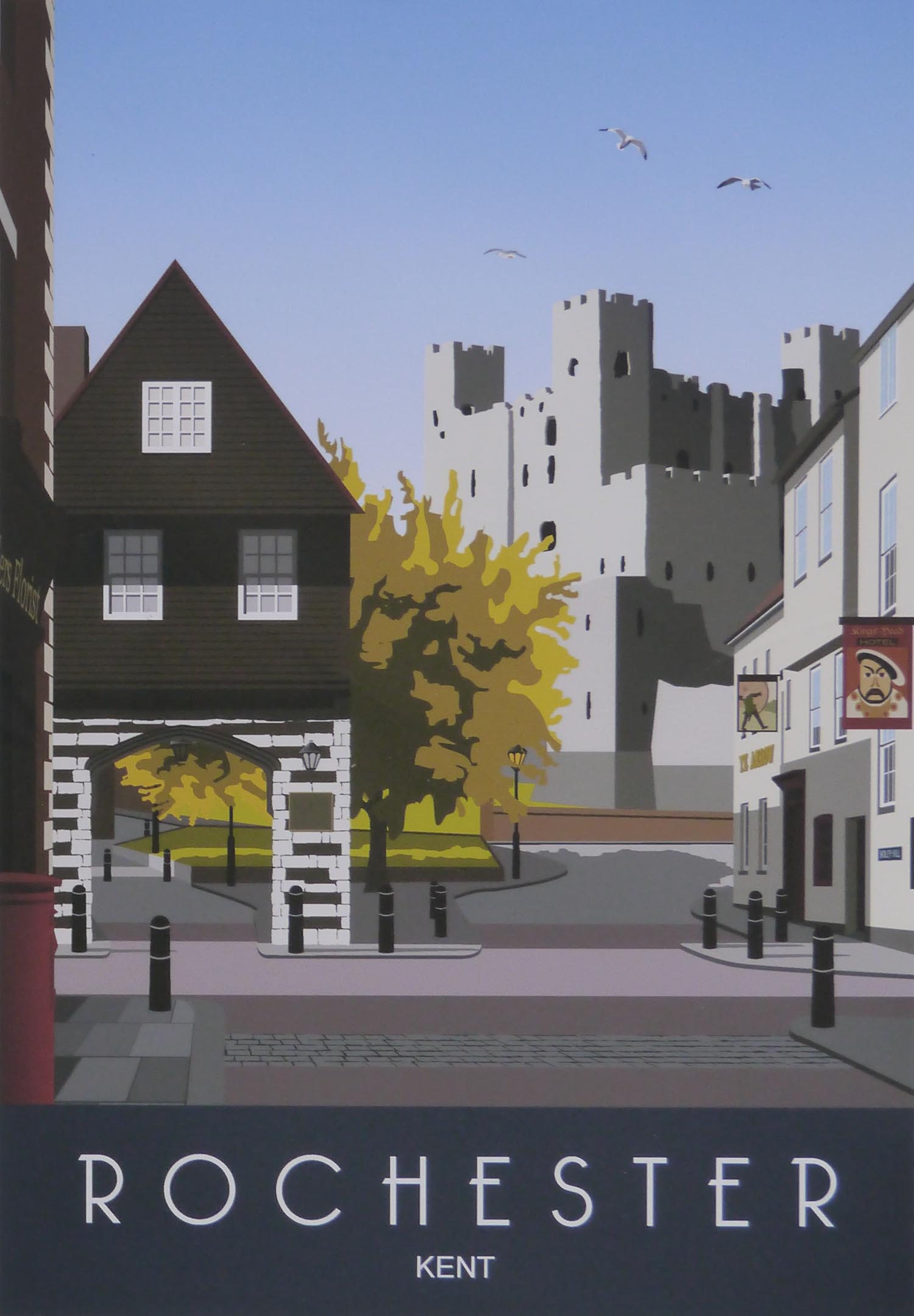 Rochester, Northgate - Box Canvas Print